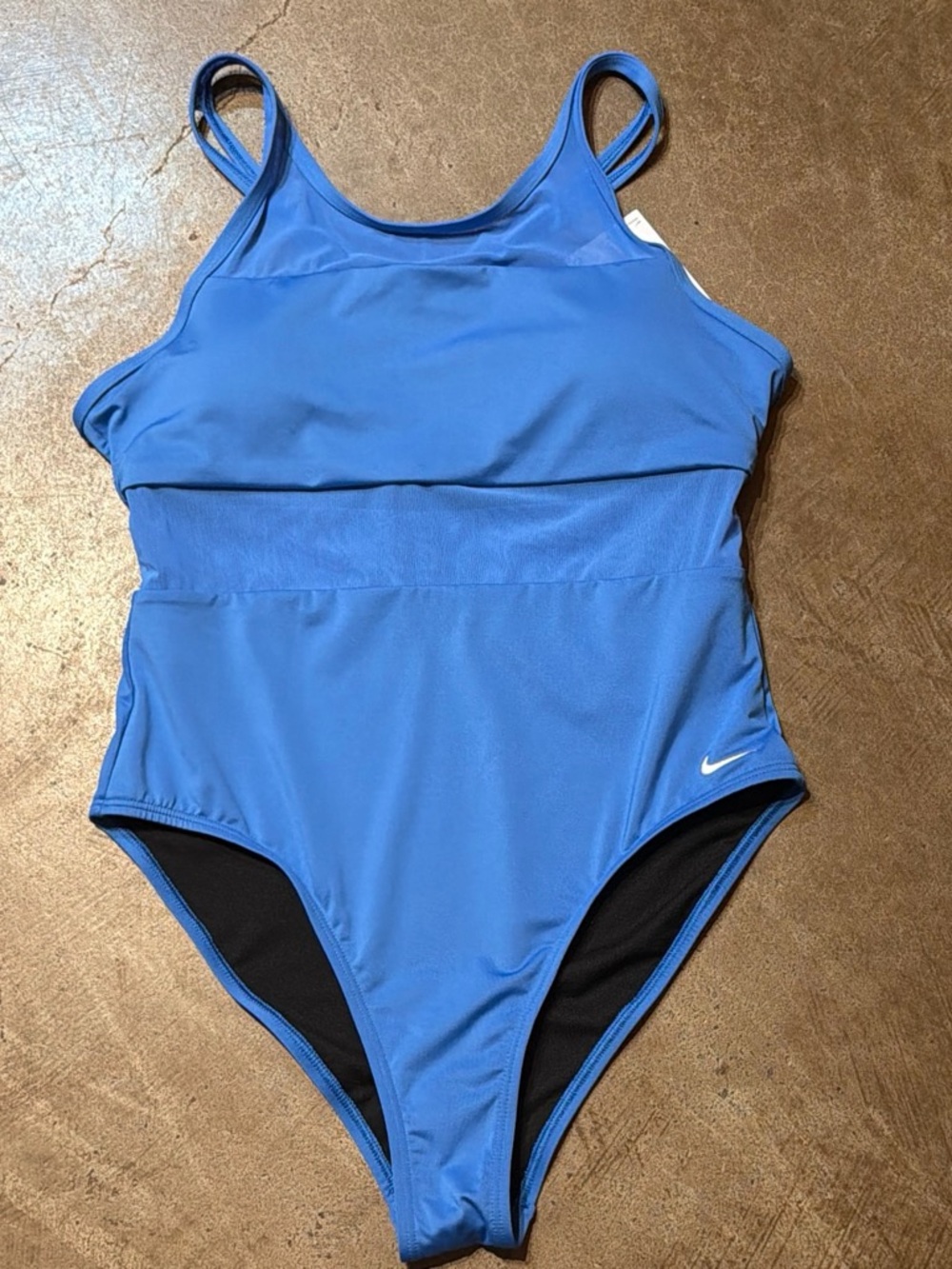 Nike Blue One Piece Swimsuit